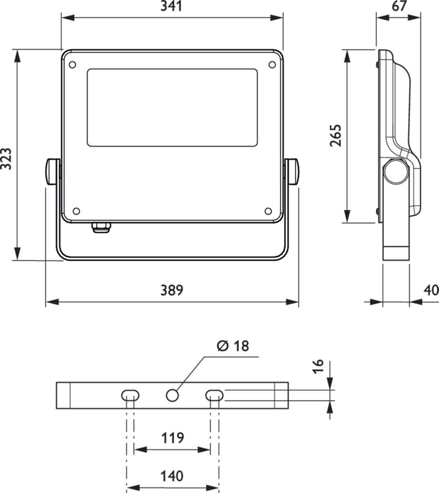 Philips Coreline Downlight/spotlight/floodlight - 45590300
