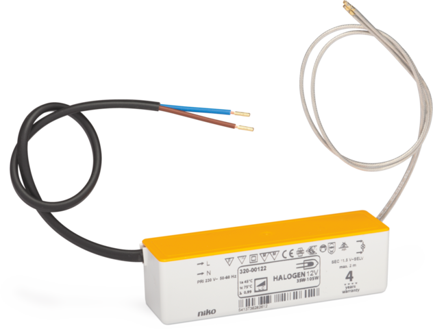 Niko Electronic Transformer Low-Voltage Lighting System - 320-00122