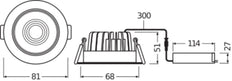 Ledvance Spot Downlight/Spotlight/Floodlight - 4058075127494