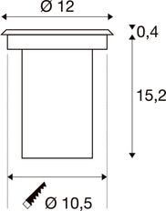 SLV Solast Ground-Mounted luminaire - 227680