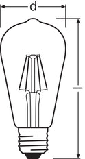 Osram Vintage 1906 LED bulb - 4052899962095