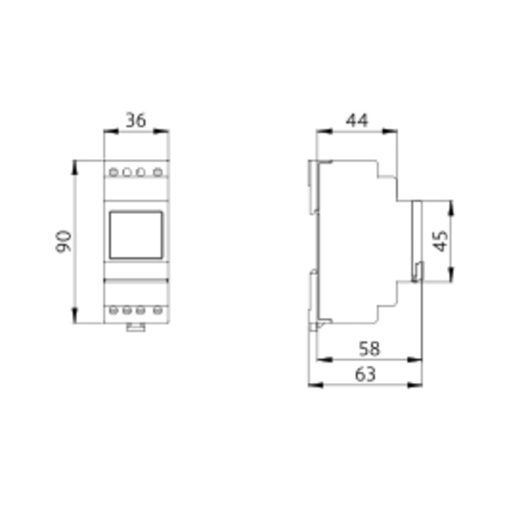 BEG TS-DY1 Digital Year Time Switch 1 Channel - 92674