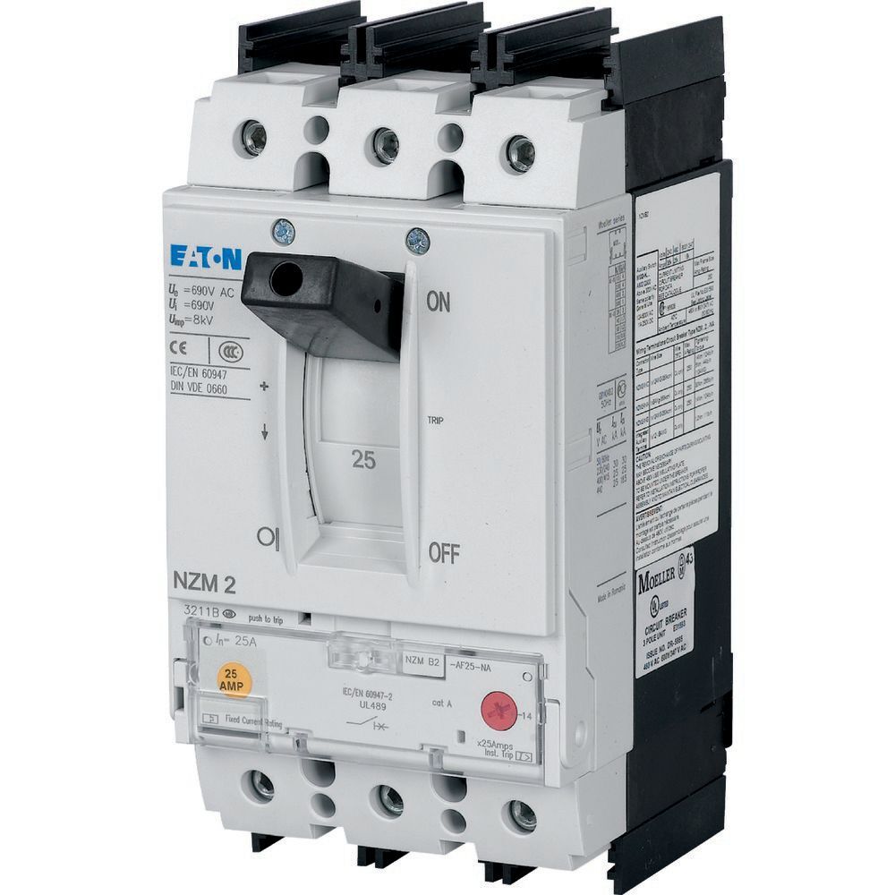 Eaton NZM2 3P 40A 25kA Circuit Breaker UL/IEC - 269147