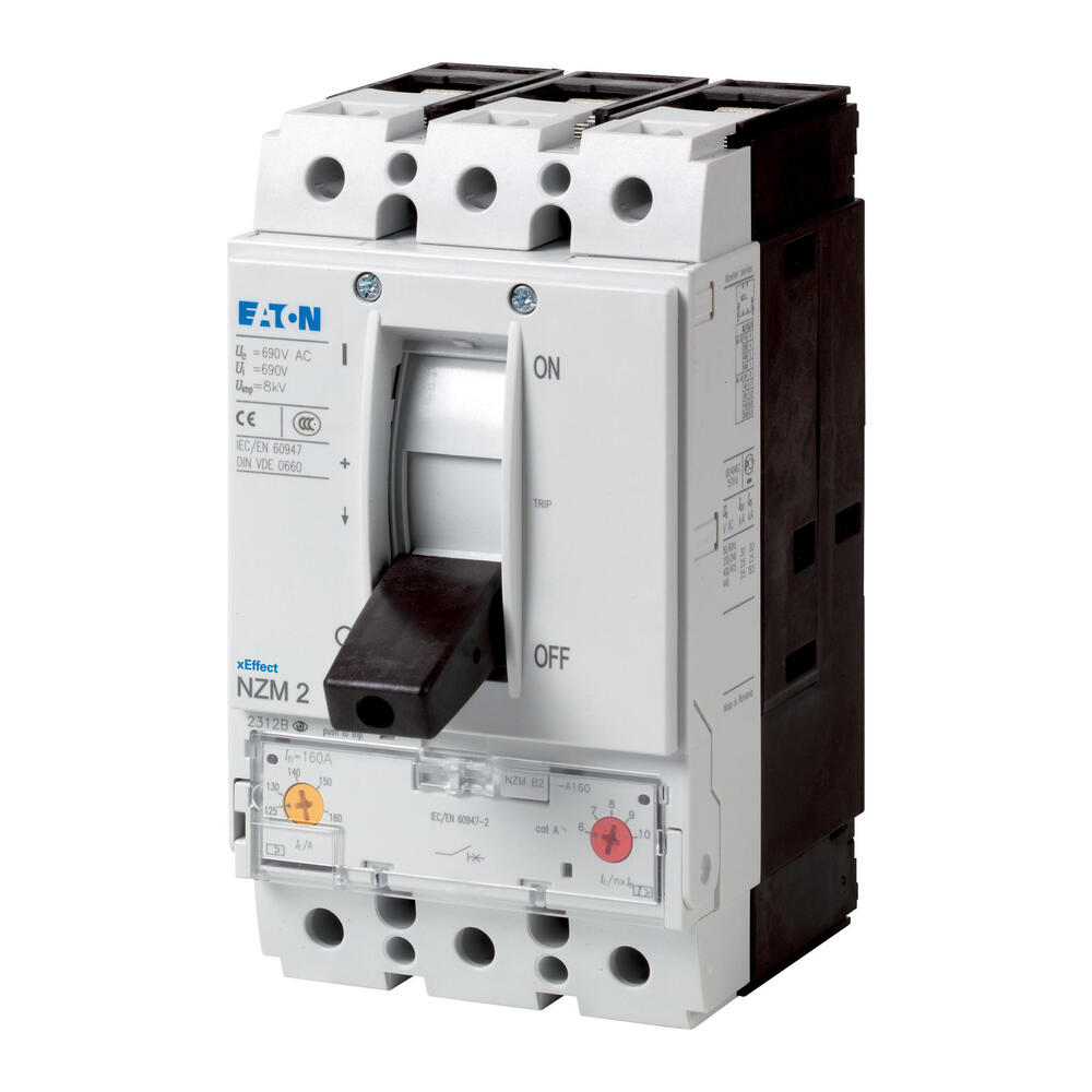 Eaton NZMB2 AF40 Circuit Breaker 3P 40A 25kA NZM2 Box Terminals - 107616