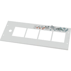 Eaton Front Cover With Mounting Kit For 4x96 Meter Grey 200x600mm - 283944