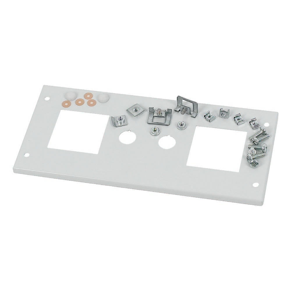 Eaton Front Cover Kit For 2x72 Meter Grey 150x425mm - 283935