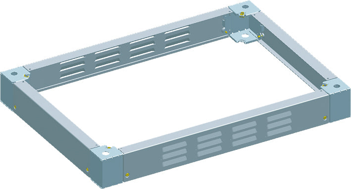 ABB RSR26L Plinth With Ventilation Apertures 100mm RAL7005 - 2CPX066800R9999