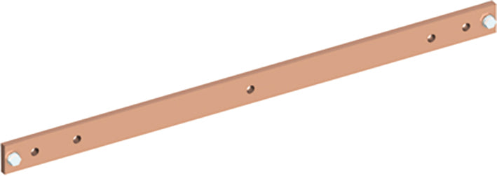 ABB Copper Rail 40x10mm Single 850A B2 ZX2032 - 2CPX042226R9999