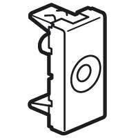 Legrand Mosaic Cable Outlet 8MM 1 Module White - 077552