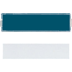 Jung Plexiglas Cover With Text Strip 9x40 - 60ANA [2 pieces]