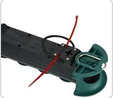Bach Outdoor Hook 4x 230V 4m Red With Green Cover IP44 - 500.200