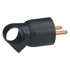 Legrand Black Plug With Eyelet Pull - 050428 [25 Pieces]