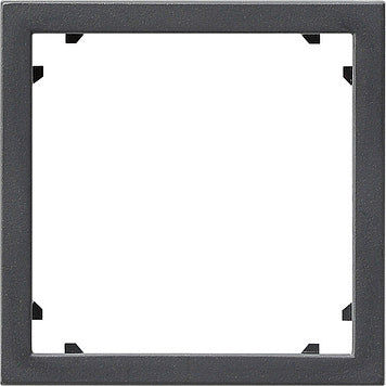 Gira Square Adapter Frame 45x45mm System 55 Anthracite - 028328 [2 pieces]