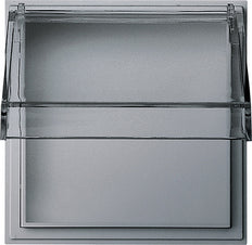 Gira Transparent Adapter Frame KD TX44 Aluminum - 040965