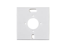 Martin Kaiser Assembly Plate Thermoplast Square Quad Fixing Holes Arctic White - 826T/KWS [2 pieces]