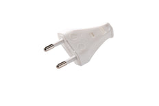 Martin Kaiser Euro Plug 2.5 Amp Unearthed EN 50075 White Plastic IP20 - 852/WS