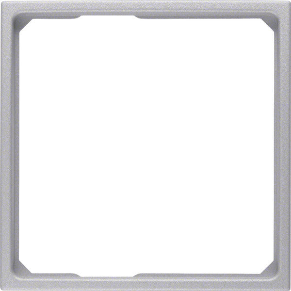 Berker Adapter Ring For Central Piece 50x50mm Aluminium Matte - 11091414 [2 pieces]