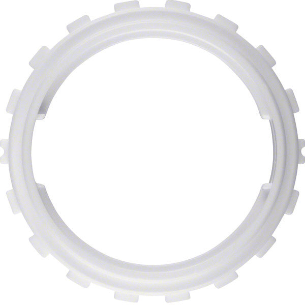 Berker Integro Clamping Ring for 6mm Material Thickness Polar White - 8183602 [5 pieces]