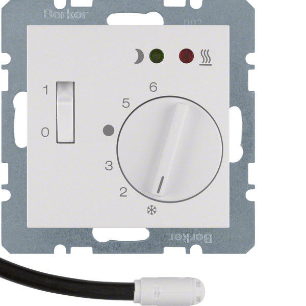 Hager Berker Floor Thermostat With Make Contact Switch - 20341909