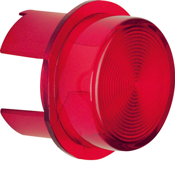 Berker E10 Red Transparent Lens For Light Signal Button - 1281 [2 pieces]