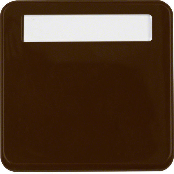 Hager Berker Intermediate Ring With Hinged Cover And Text Field IP44 - 102251