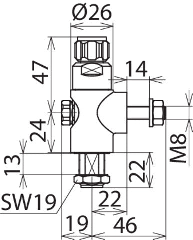 Dehngate Lightning Current Arrester DGA AG N - 929045