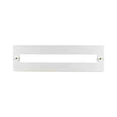 Eaton Front Plate Steel 45mm Cutout 200x1000mm White - 293537