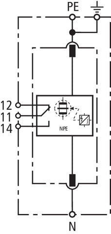 Dehn DGP M 255 FM N-PE Lightning Current Arrester - 961105
