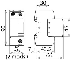 DEHNbloc M Lightning Current Arrester Type 1 150V - 961110