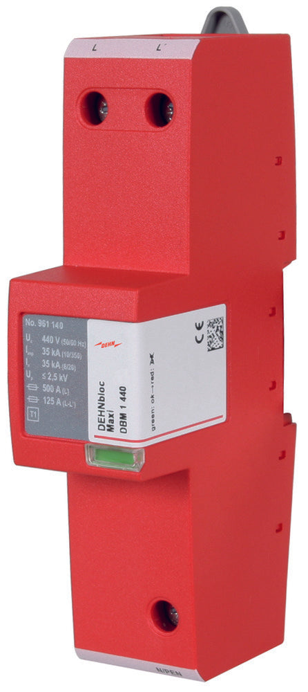 DEHNbloc Maxi Lightning Current Arrester Type 1 DBM 1 440 V AC - 961140