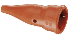 ABL Orange Rubber Contrast Coupling 250V IP20 - 1479-070 [2 pieces]