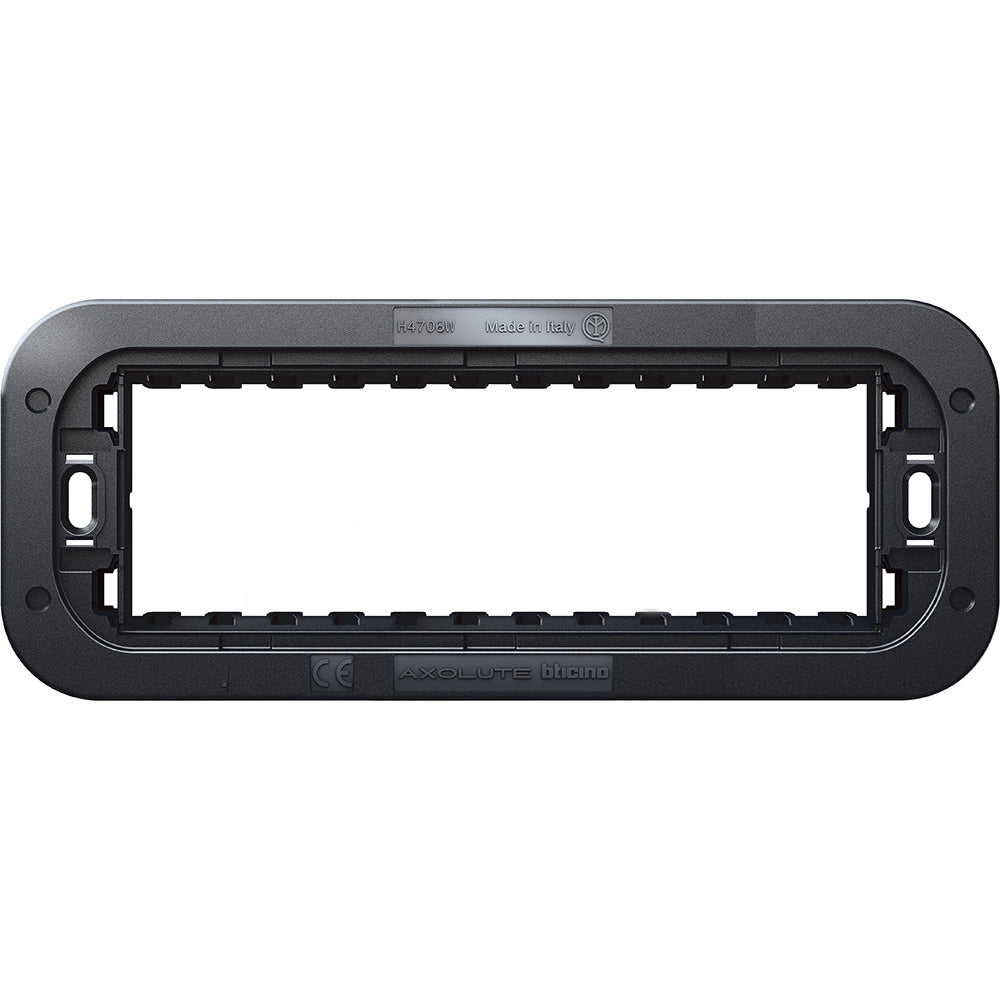 Bticino Axolute Air Holder With 6 Modules - BTH4706W