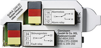 Gira Dual Smoke Alarm Relay Module - 234000