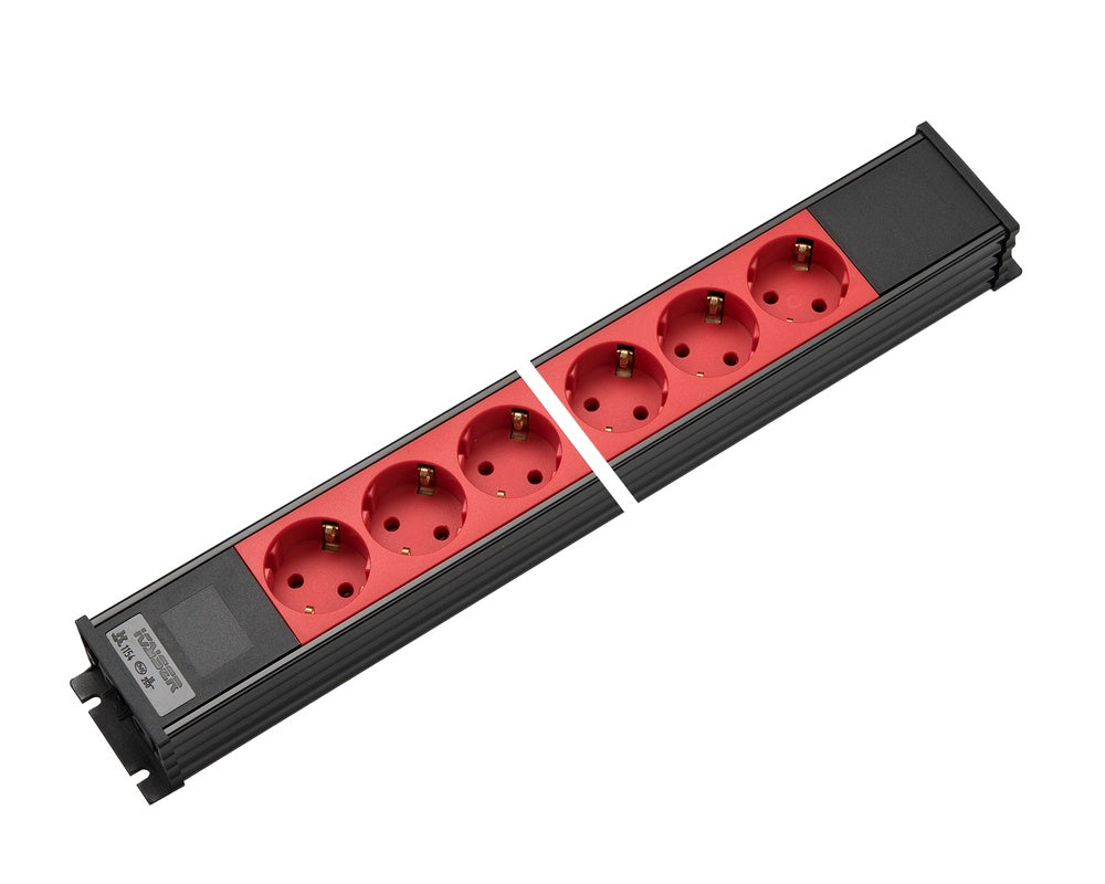 Martin Kaiser 5-Way Power Strip without Switch AC166 - 1154/5-2/SW-RT [10 Pieces]