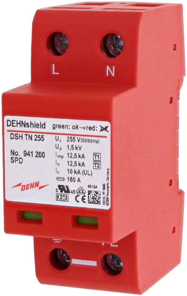 DEHNshield TN 255 Combined Arrester DSH TN 255 Type 1+2 - 941200