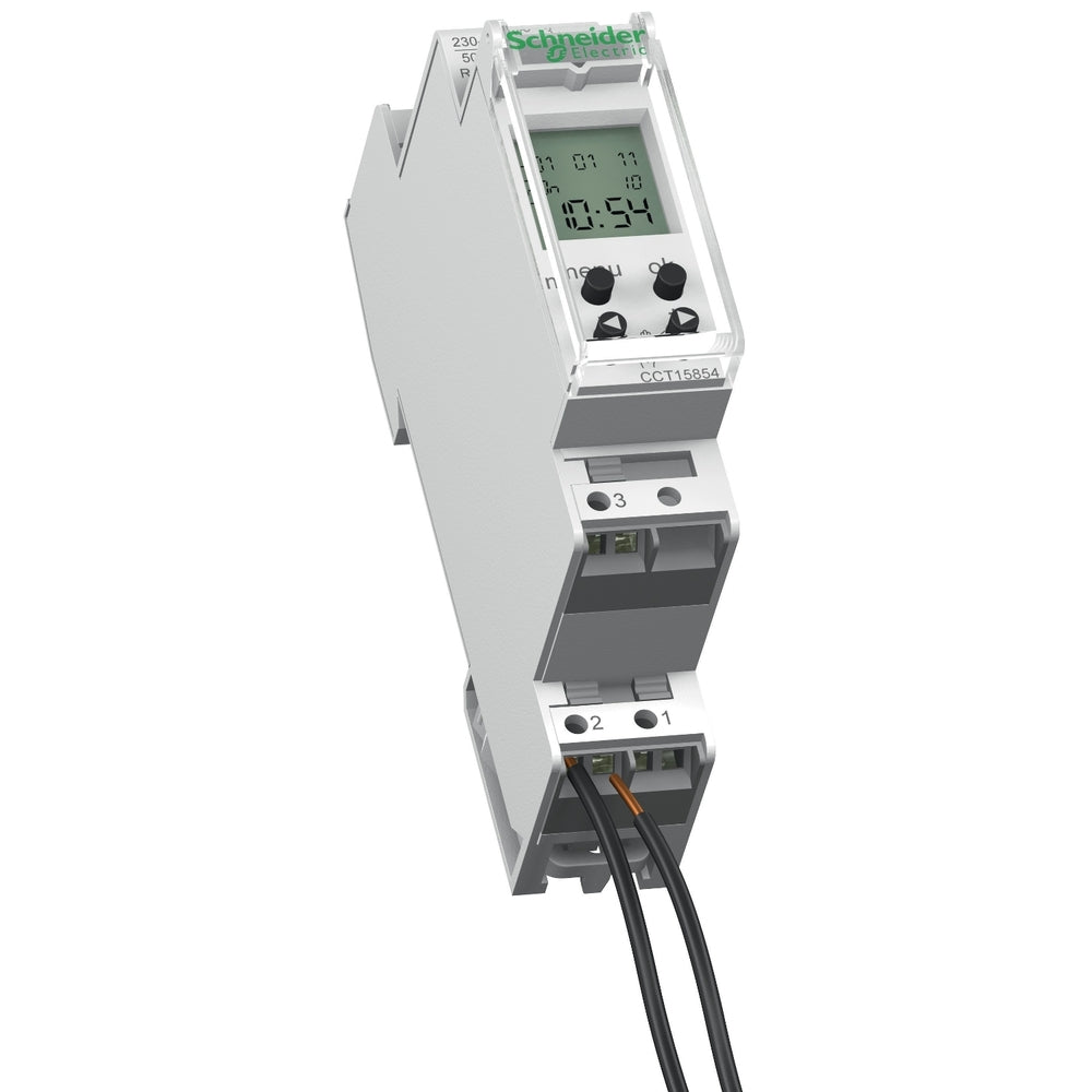 Schneider Electric Digital Time Switch 24H/7D 18MM 1 Channel - CCT15854