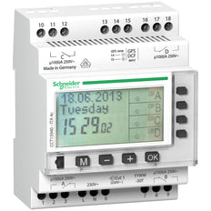 Schneider Electric 4 Channel Programmable Year Time Switch - CCT15940