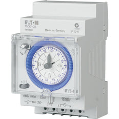 Eaton Analog Time Switch 24hr Quartz DIN-Rail Mount TSQD1CO - 167390