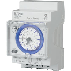 Eaton Analog Time Switch Clock 1 Switch Weekly Quartz DIN Rail - 167392