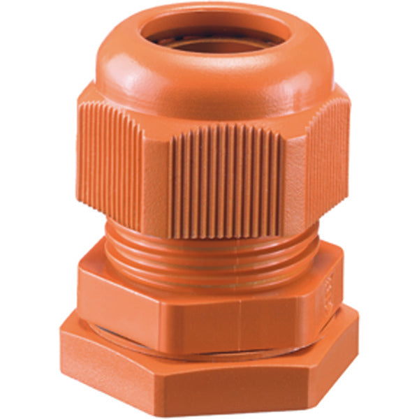 Hensel Cable Gland IP66 M25 Orange Glow Wire Test - AKMF 25 [20 Pieces]