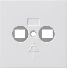 Gira System 55 Potential Equalization Box Pure White - 810903