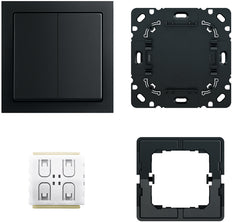 ABB Busch-Jaeger 6716 UJ-885 Future FoH Switch Set Matte Black - 2CKA006710A0016