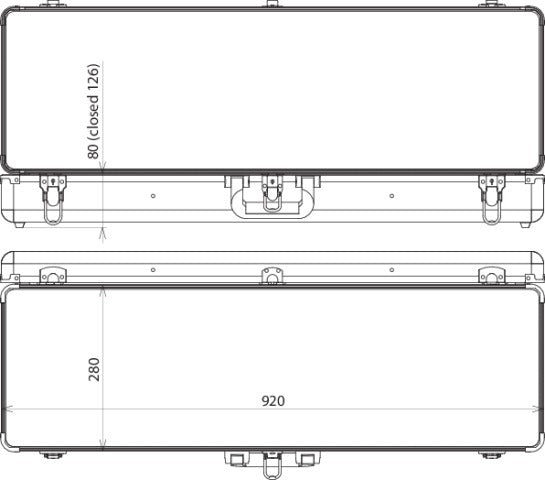 Dehn Empty Plastic Case For Voltage Detector - 766994