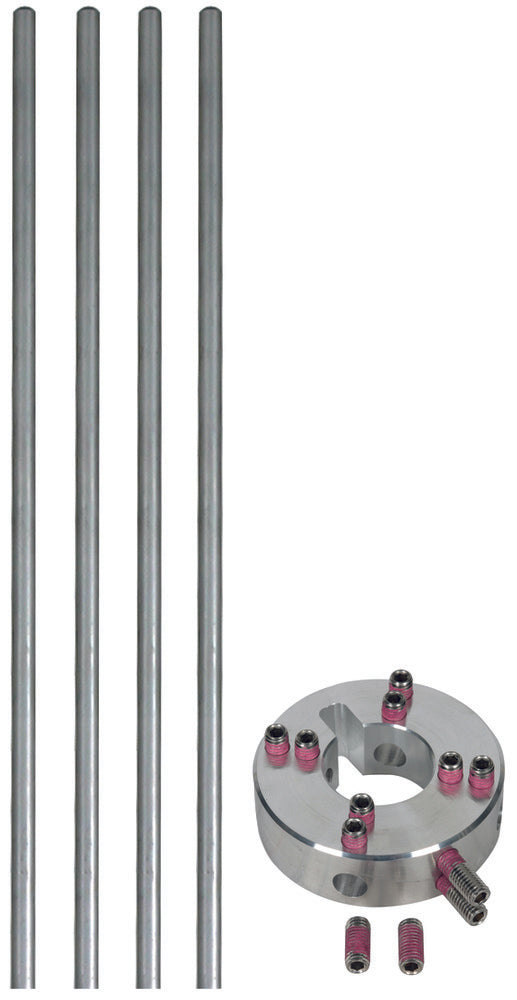 Dehn Fixing Set For Lateral Air Terminal Rods Al D10mm L - 819183