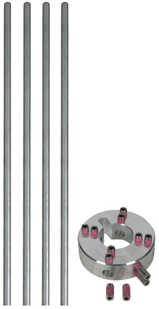 Dehn Fixing Set For Lateral Air Terminal Rods Al D10mm L - 819183