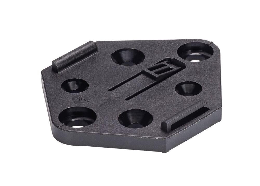 Wieland Black RST16i2...5 Mounting Panel - 06.562.5853.1 [50 Pieces]