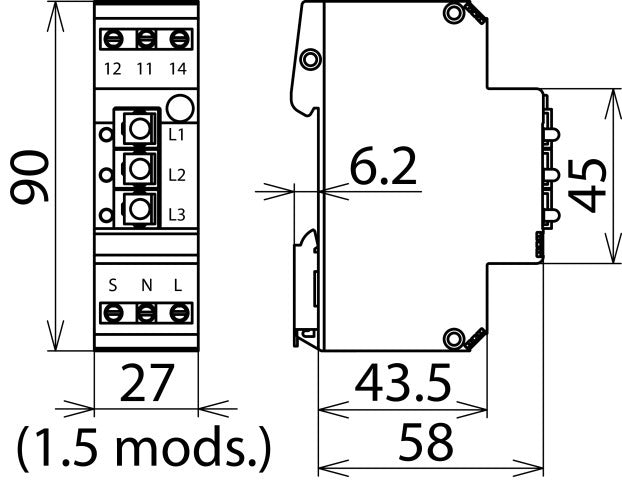 DEHNsignal E 3 Receiver And Remote Signaling Module - 910631