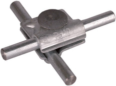 Dehn MV Clamp St/Tzn For Rd 10mm With Truss Head Screw - 391060 [2 pieces]