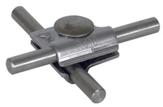 Dehn MV Clamp Stainless Steel For 10mm Round With Truss Head Screw - 391069