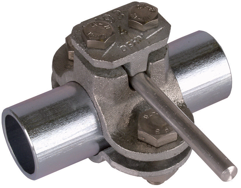 Dehn Earthing Pipe Clamp D 27mm With Connection Clamp Rd 4-10mm - 407034